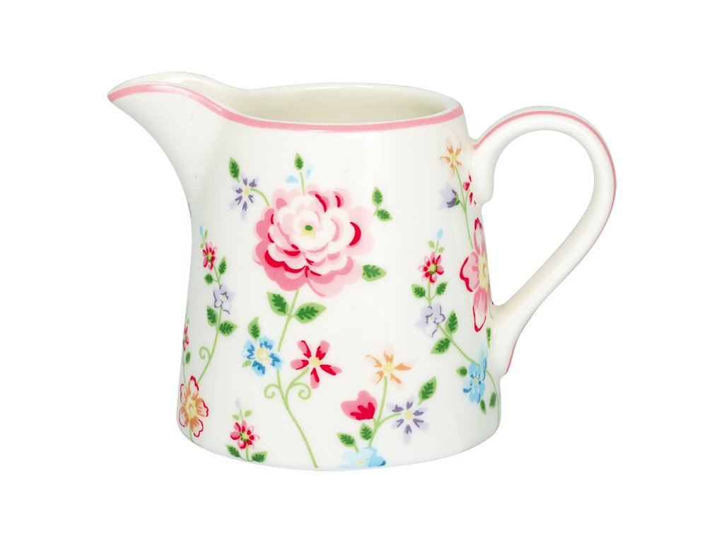 GreenGate, Fldekande, Columbine, hvid