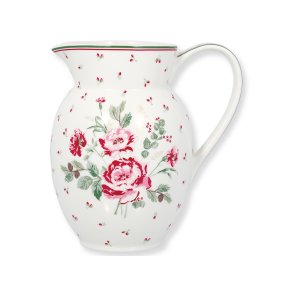 GreenGate, Kande, 1,5L, Leonora, hvid