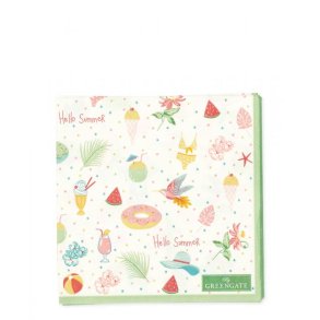 GreenGate, Serviet (lille) med sommermotiv, Lula
