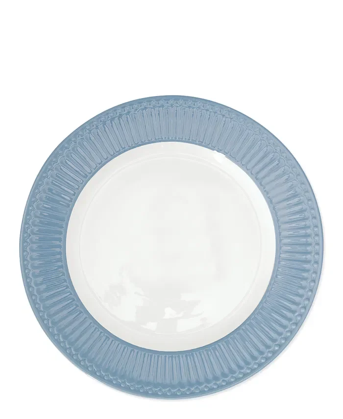 GreenGate, Middagstallerken, 26,5 cm., Alice, Himmelbl