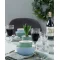 GreenGate, Middagstallerken, 26,5 cm., Alice, Himmelbl