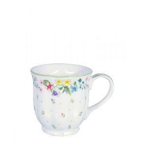 GreenGate, Krus med hank, Karolina, hvid