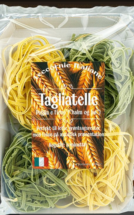 Gourmeture, Tagliatelle Paglia & Fieno, 500g., BEDST F�R 28/6-26
