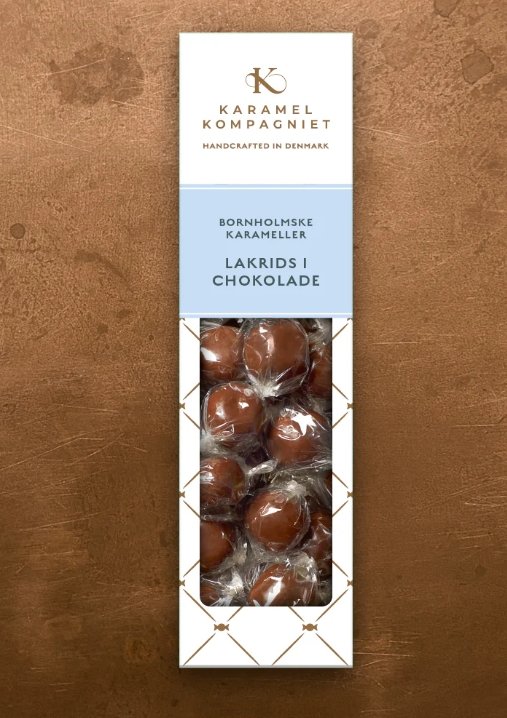 Karamel Kompagniet, Karamelkugler, Lakrids i chokolade