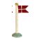 Speedtsberg, Flag, 19 cm. (3 varianter), pr. stk. 