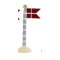 Speedtsberg, Flag, 19 cm. (3 varianter), pr. stk. 