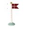 Speedtsberg, Flag, 19 cm. (3 varianter), pr. stk. 