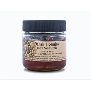 Dansk Honning med Nddemix, 200gr.