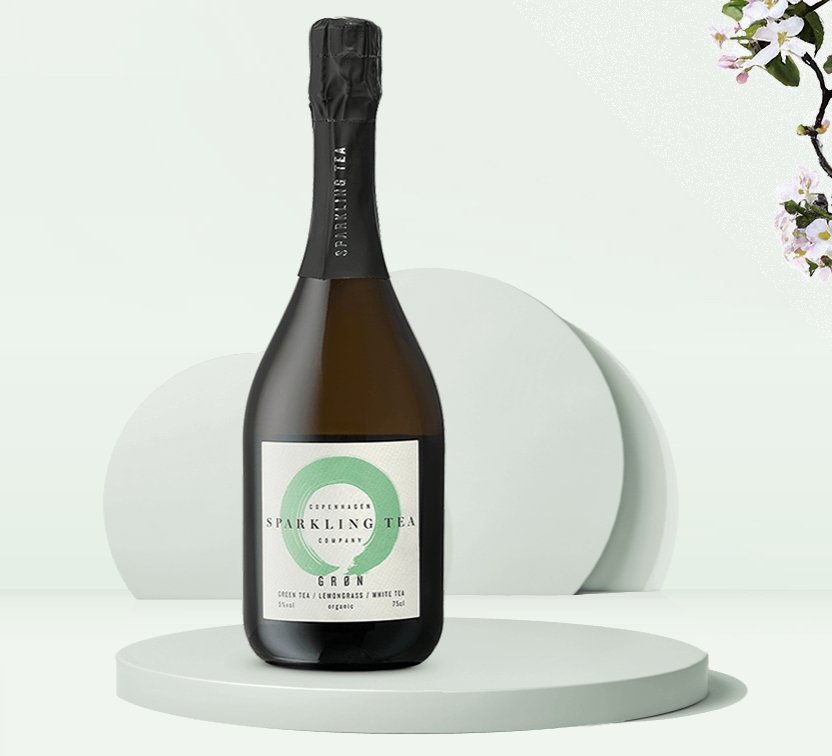 Copenhagen Sparkling Tea, Gr�n, 75 cl