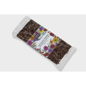 Lowin, Chokolade mrk med kakao/salt flager, 80g.