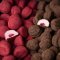 THE MALLOWS, STRAWBERRY FILLED MALLOWS & BELGIAN DARK CHOC BOX, 5 STK