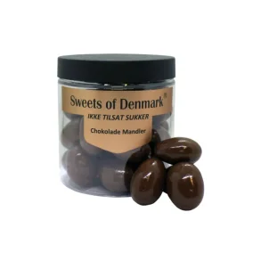 Sweets of Denmark, Chokolade Mandler uden tilsat sukker