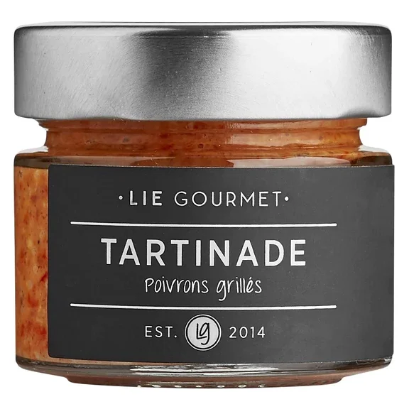 Lie Gourmet, Tapenade med grillet rd peberfrugt, 90gr.