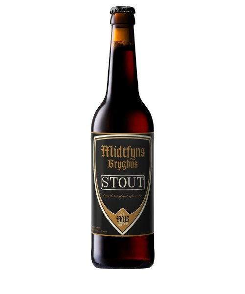 Midtfyns Bryghus, Stout, 500ml.