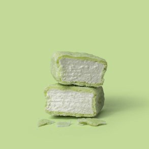 THE MALLOWS, Pistachio & white choc, skumfidus med pistacie og hvid chokolade, 90g.