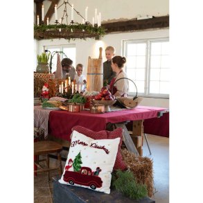 Fondaco, Jul med bil, Pudebetrk, 48 x 48 cm.