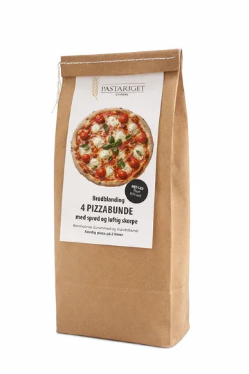 Pastariget, Br�dblanding, Pizzabunde