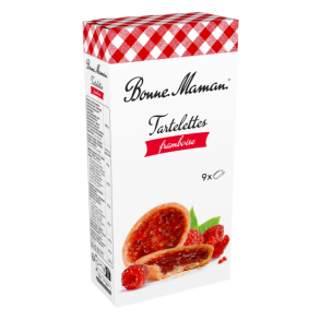 Bonne Maman, Raspberry tartlet, 135 g. 