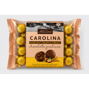 Lowin, Carolina Praliner m/hasseln�ddecreme og knas, 1 kg.