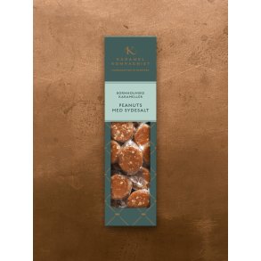 Karamel Kompagniet, Fldekaramel med ristede peanuts, 138g.