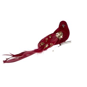 2have, Fugl med clips, rd/guld