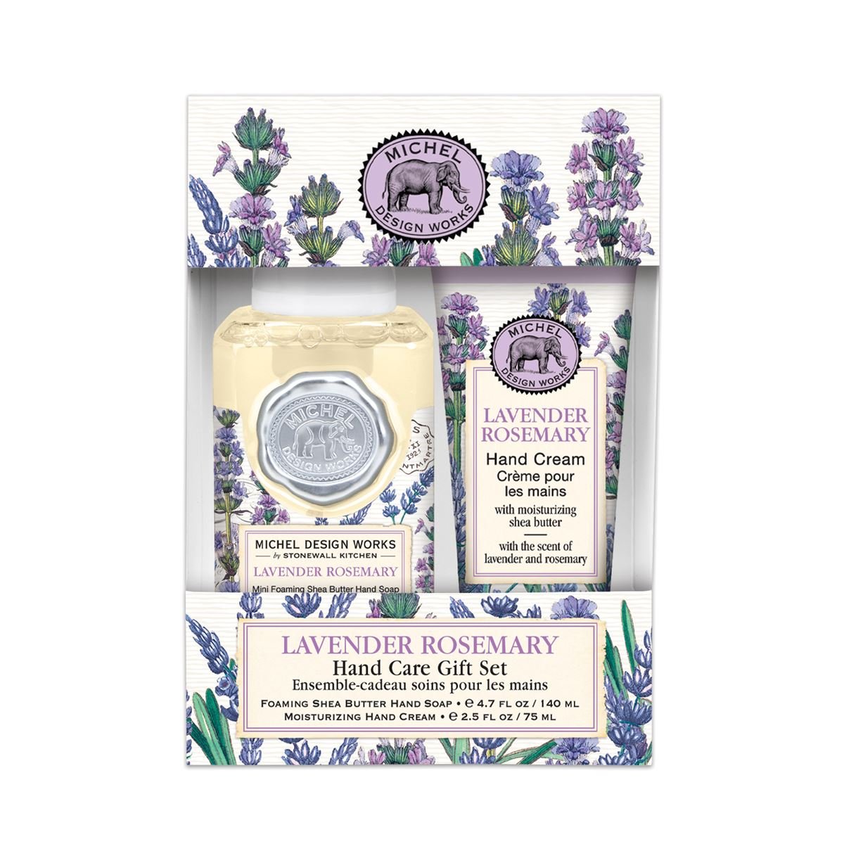 Michel Design Works, Gaves�t LAVENDER ROSEMARY, skums�be og h�ndcreme
