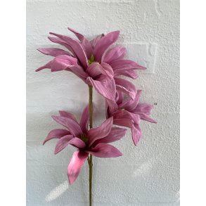 La Vida, Kunstig blomst med 3 blomster, pink
