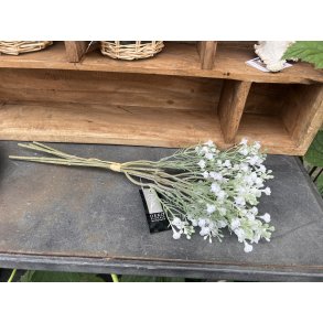 DEKO FLORALE, Gypso, buket, 35 cm, hvid