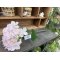 DEKO FLORALE, Kunstig hortensia, 46 cm, lyserd, real touch