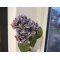 DEKO FLORALE, Kunstig hortensia, 64 cm., Lilla