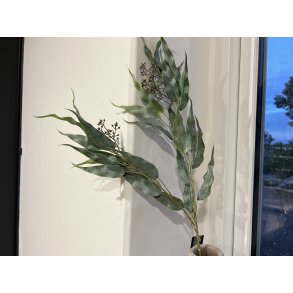 DEKO FLORALE, Kunstigt eucalyptus gren, 76cm