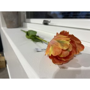 DEKO FLORALE, Kunstig tulipan (naturtro), 61 cm, orange