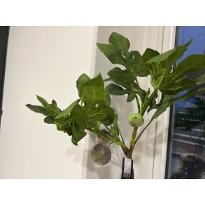 DEKO FLORALE, Kunstig gren med figne, 75 cm