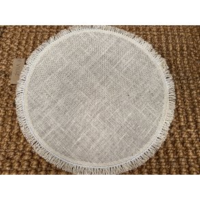 Fondaco, Dkkeserviet rund, off white