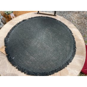 Fondaco, Dkkeserviet rund, sort