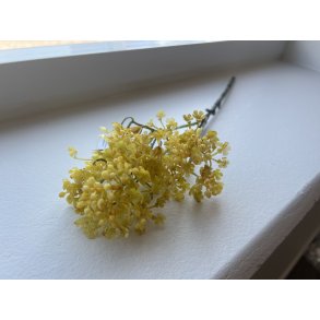 DEKO FLORALE, Buket med sm blomster, 38 cm, Gul