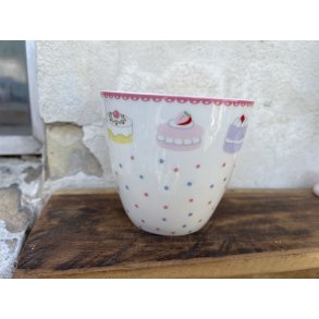 GreenGate, Latte kop, Madelyn, hvid