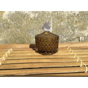 Speedtsberg, Krukke med lg, mnster, Lys amber