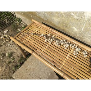 Speedtsberg, Kunstig blommegren i plastik, 100 cm., hvid