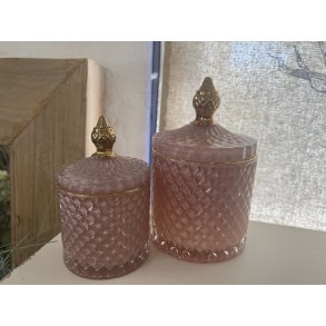 La Vida, Liva krukke med guldkant, lyserd