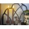 DEKO FLORALE, Kronelys (24 cm.) LED, coffee, 2 stk., 2. sortering