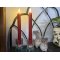 DEKO FLORALE, Kronelys (24 cm.) LED, rd, 2 stk., 2. sortering