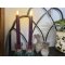 DEKO FLORALE, Kronelys (24 cm.) LED, lilla, 2 stk., 2. sortering