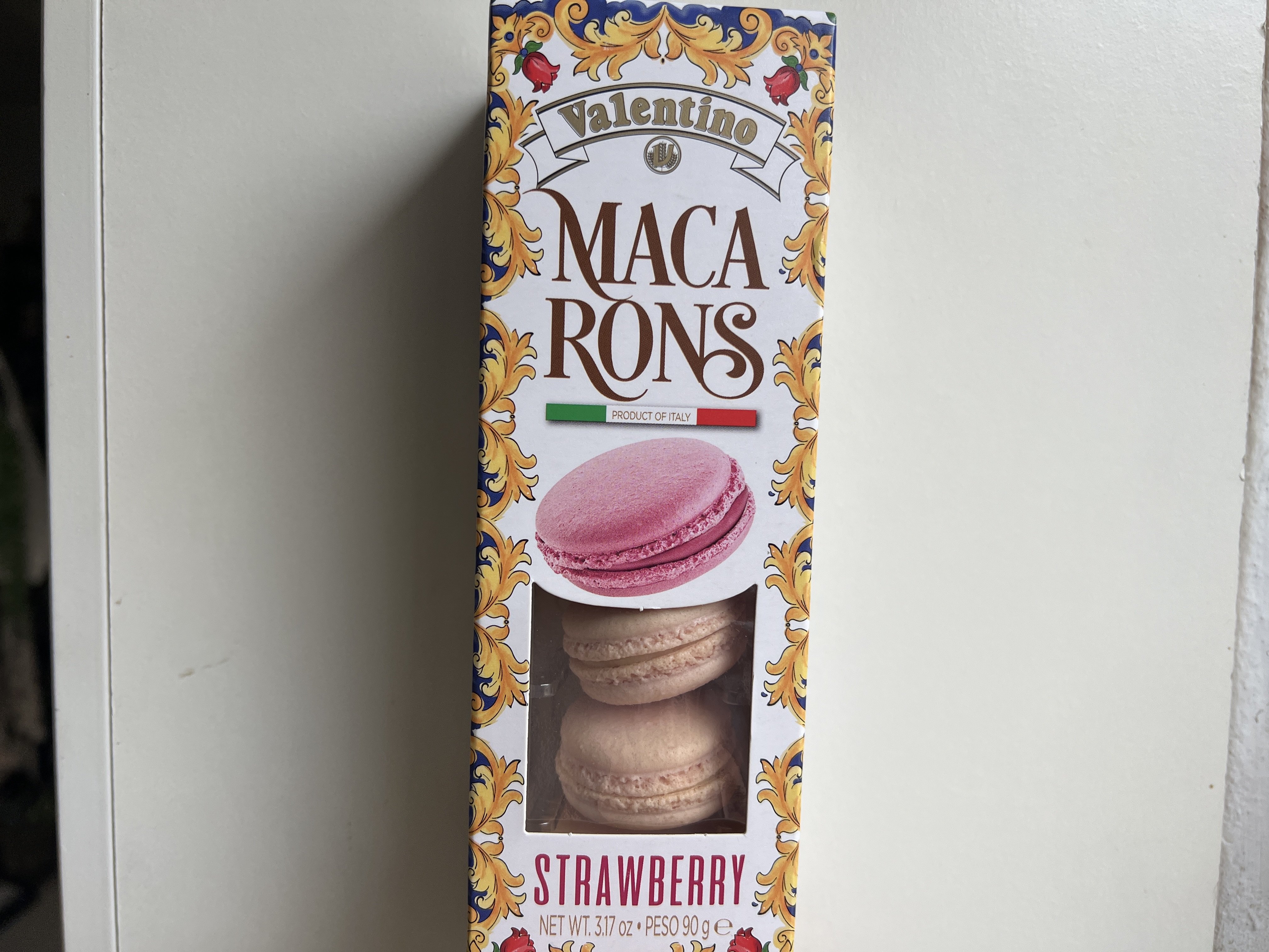 Gourmeture, Macarons med creme med jordb�rsmag - BEDST F�R 30/6-26