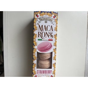 Gourmeture, Macarons med creme med jordb�rsmag - BEDST F�R 30/6-26