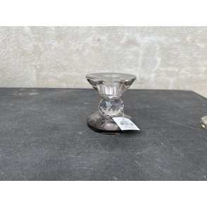 Speedtsberg, Lysestage i krystalglas, D6x7cm., gr