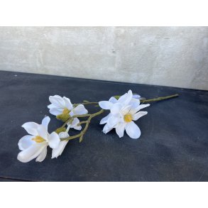 DEKO FLORALE, Magnolia, 38cm, hvid