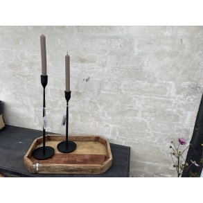 Chic Antique, Lysestage i sort metal