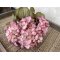 DEKO FLORALE, Kunstig hortensia, 40 cm, lyserd