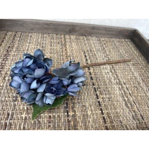 DEKO FLORALE, Hortensia (efterr), 34 cm., Bl/Lilla